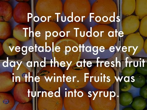 what do tudors eat|poor tudor diet.